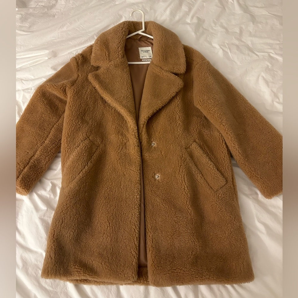 Abercrombie teddy coat